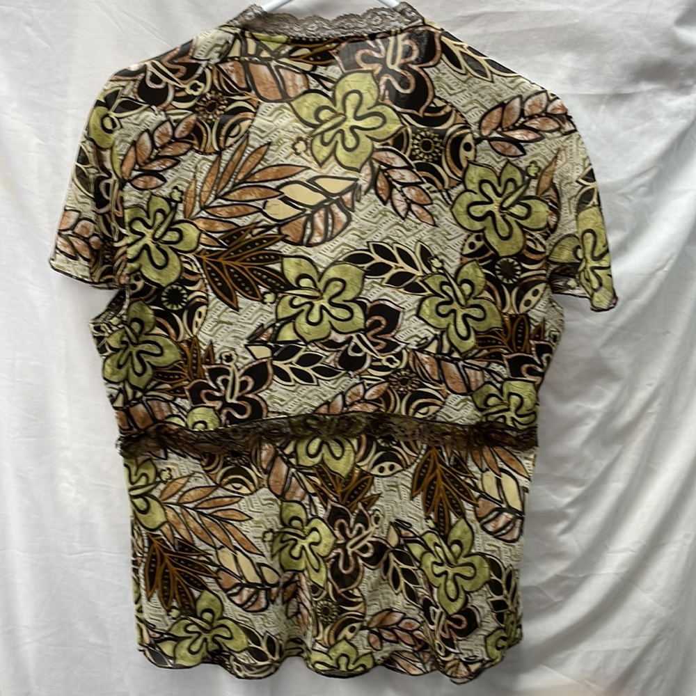 Lane Bryant laced top ladies sz 18/20 - Picture 4 of 4